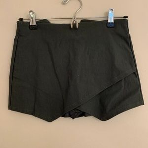 Olive Green Envelope Skort